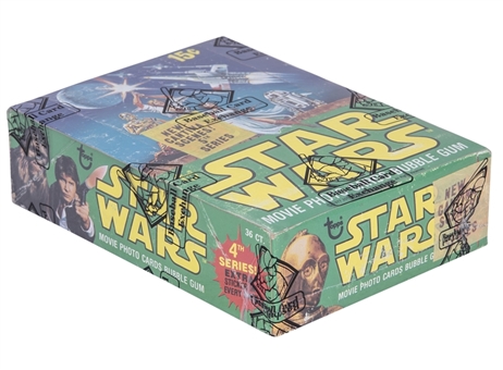 1978 Topps "Star Wars" Series 5 Unopened Wax Box (36 Packs) – BBCE Certified